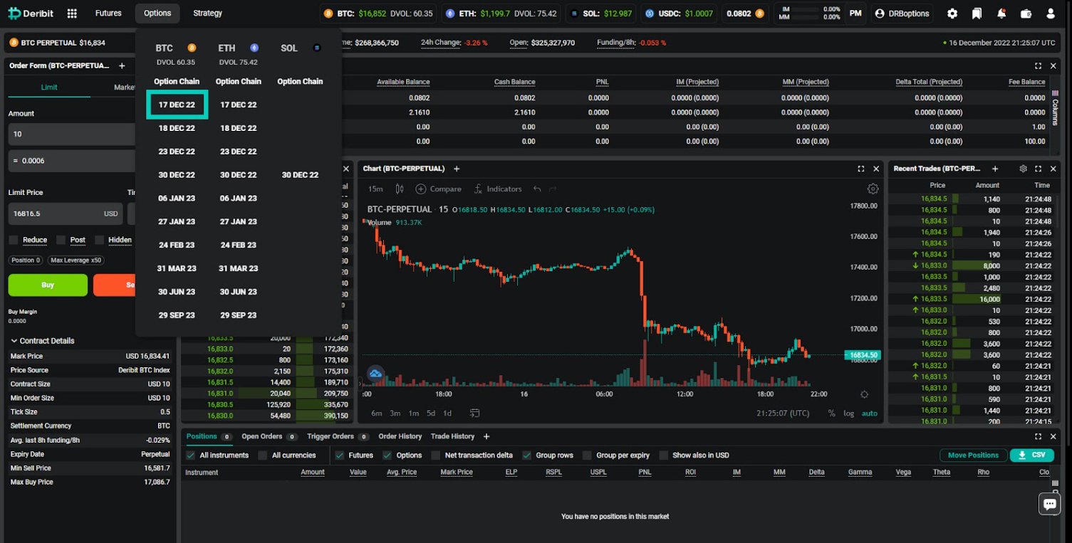 deribit btc index price